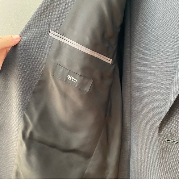 HUGO BOSS SUIT | SLIM-FIT SUIT IN WOOL, SILK AND STRETCH - Picture 5 of 7